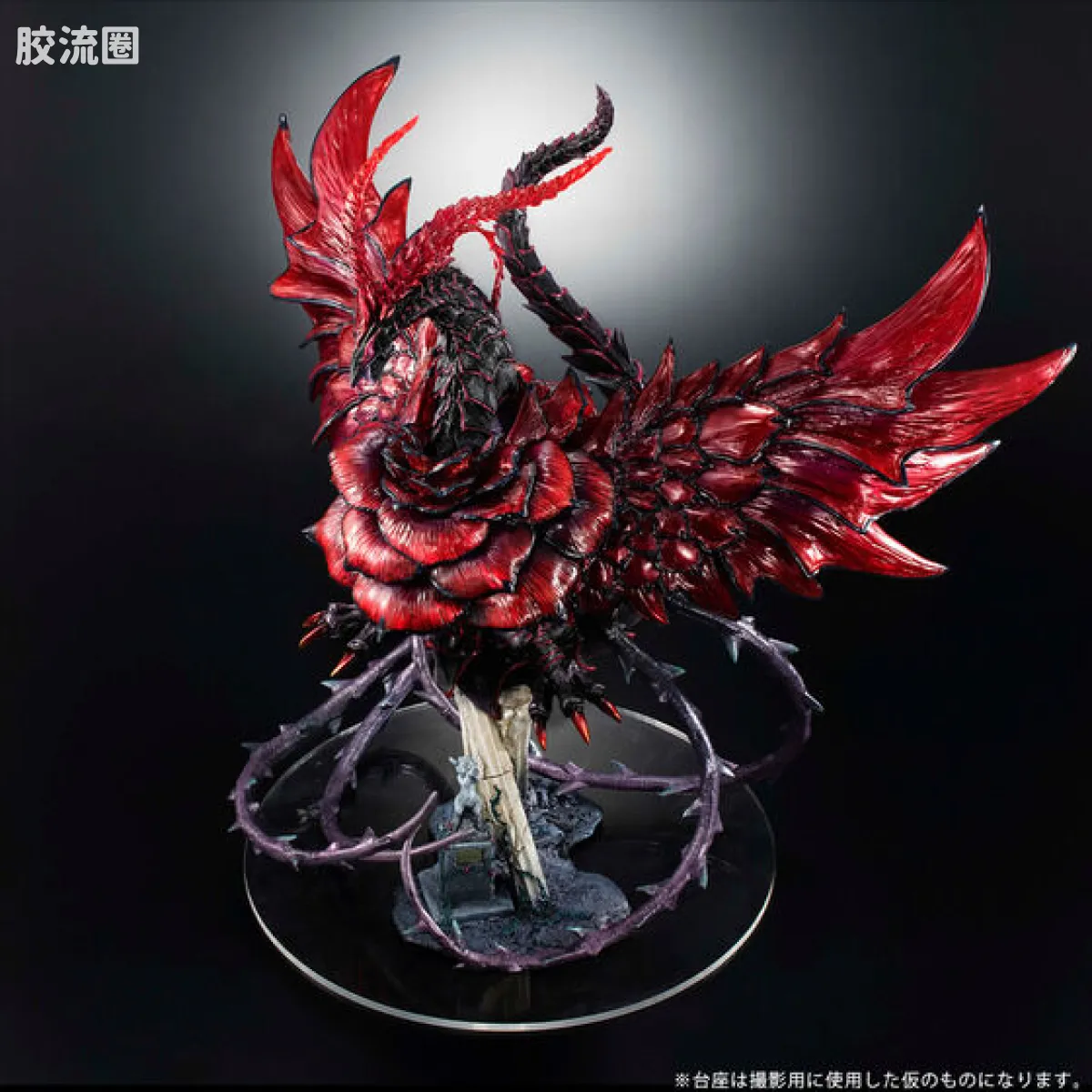 Mega House 手办系列 Art Works Monsters(A.W.M或称AWM) 黑蔷薇龙 - 图片